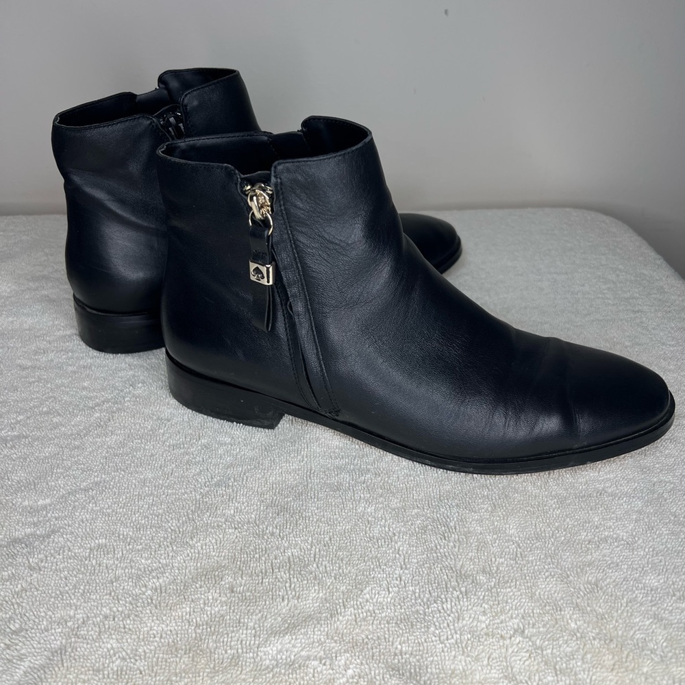 Kate Spade Black Ankle Booties for women size 8.5